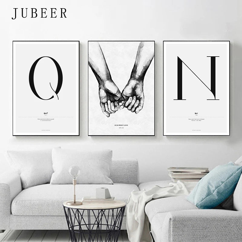 Quote Words Nordic Style Canvas Poster - Inspirational Wall Art
