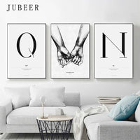 Quote Words Nordic Style Canvas Poster - Inspirational Wall Art