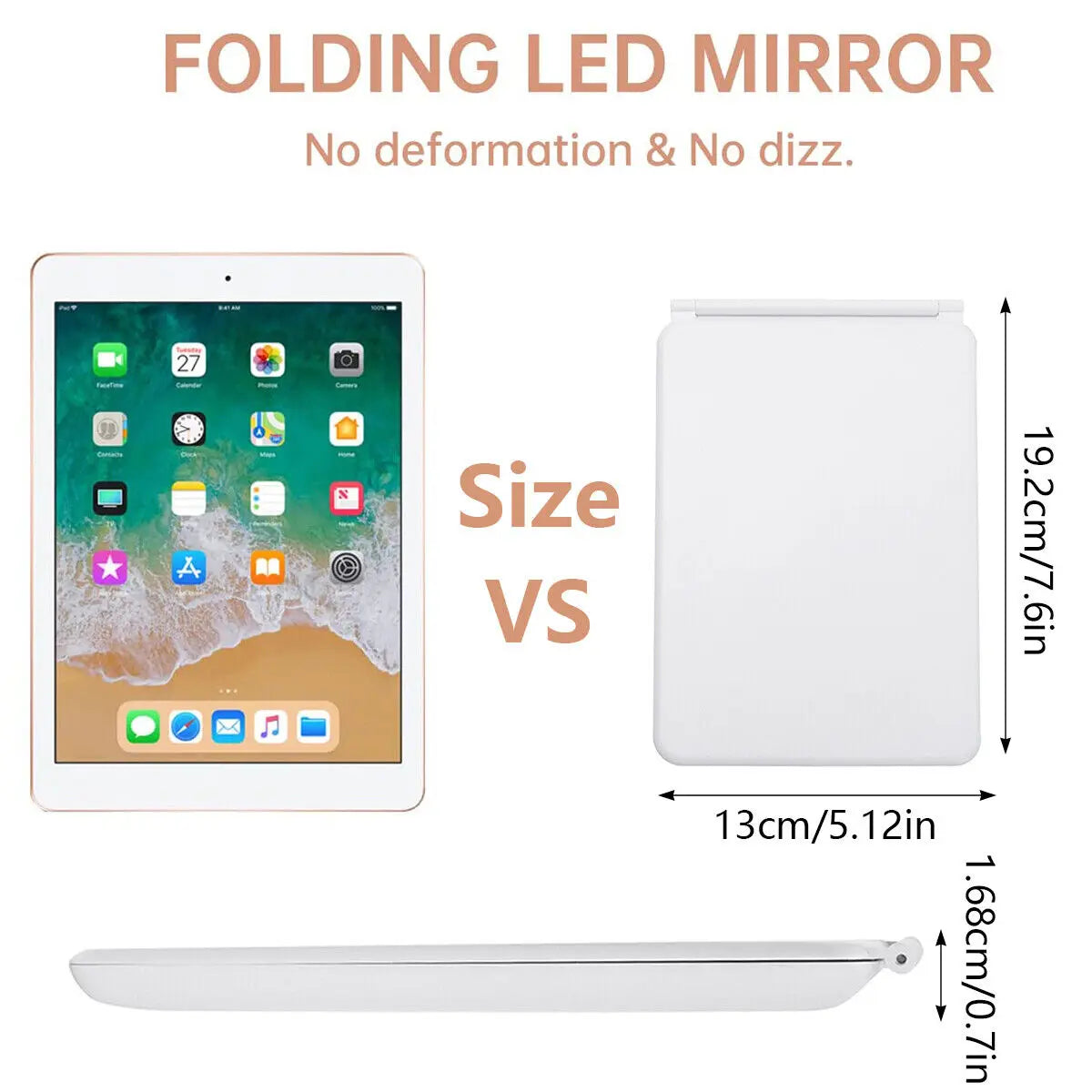 Rechargeable Hollywood LED Vanity Mirror