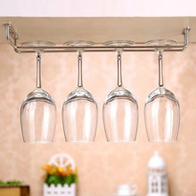 Wall-Mounted Hanging Wine Glass Rack