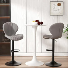 Adjustable Swivel Metal Barstool