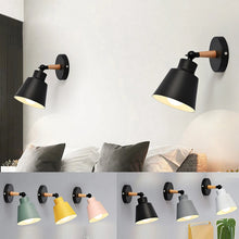 Nordic Wood Indoor Wall Lamp