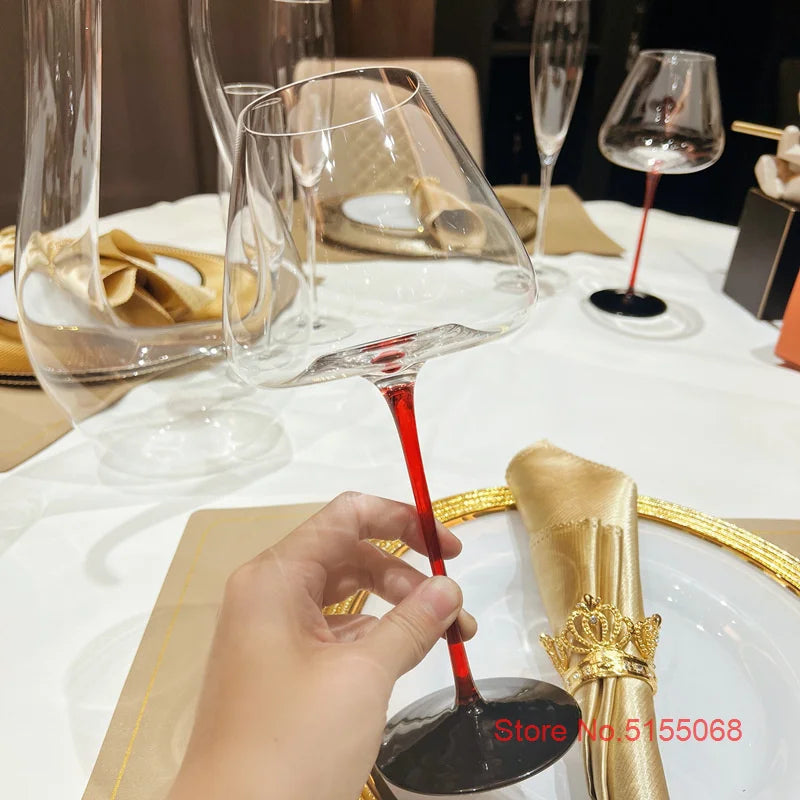Austrian Crystal Bordeaux Glasses