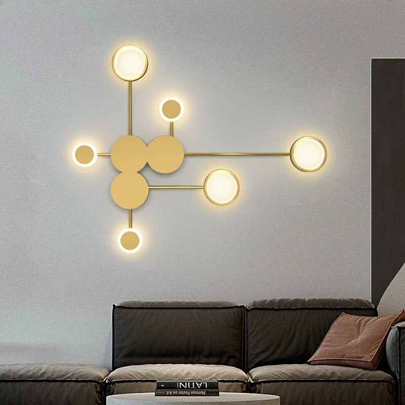 Multi-Head Industrial Wall Lamp