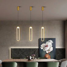 Black Gold LED Pendant