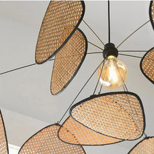 Handwoven Rattan Designer Chandelier