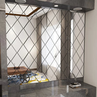 3D Acrylic Mirror Wall Stickers - Modern Decorative Home Decor