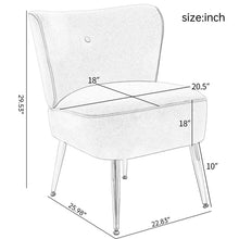 Minimalist Synthetic Leather Lounge Chair