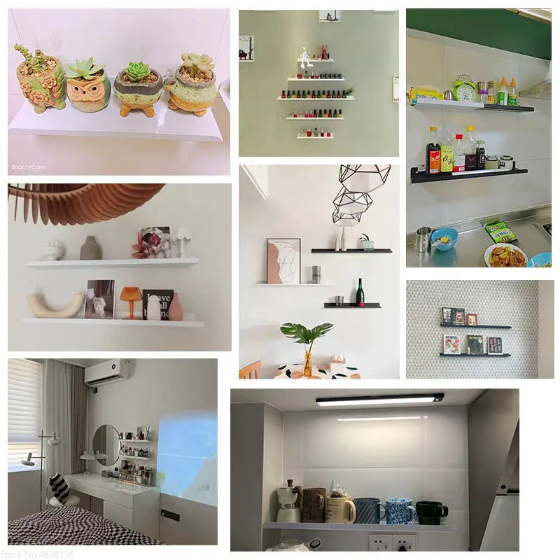 No Drill Carbon Steel Shelves