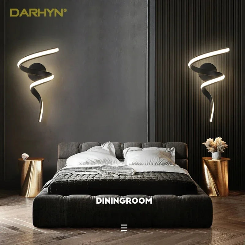 Geometric Minimalist LED Wall Lamp