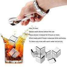 Reusable Stainless Whiskey Chilling Cubes