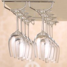 Wall-Mounted Hanging Wine Glass Rack