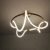 Abstract Dimmable LED Chandelier