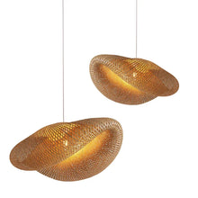 Handwoven Bamboo Pendant Lamp