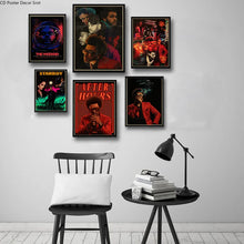 The Weeknd Retro Canvas Poster
