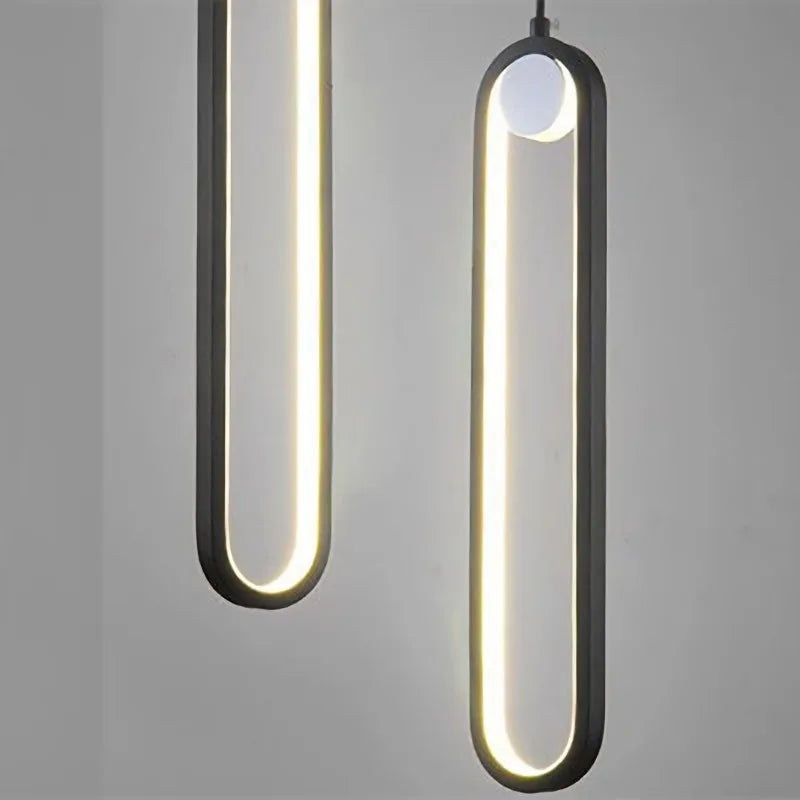 Black Gold LED Pendant