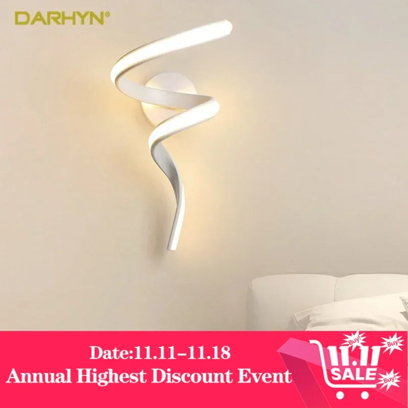 Geometric Minimalist LED Wall Lamp