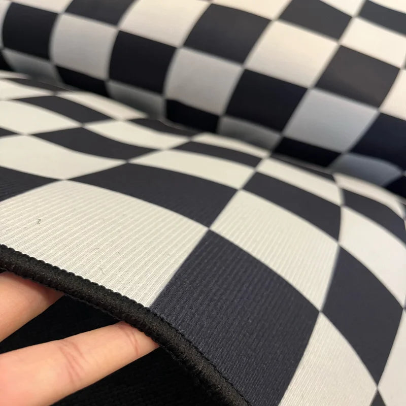 Modern Checkerboard Area Rug