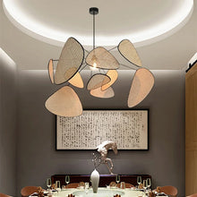 Handwoven Rattan Designer Chandelier