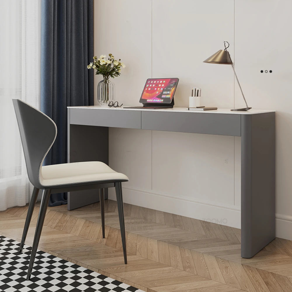 Minimalist Gaming Desk - Sleek Wood Design with Storage