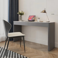 Minimalist Gaming Desk - Sleek Wood Design with Storage