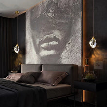 Three-Light Nordic Crystal Pendant