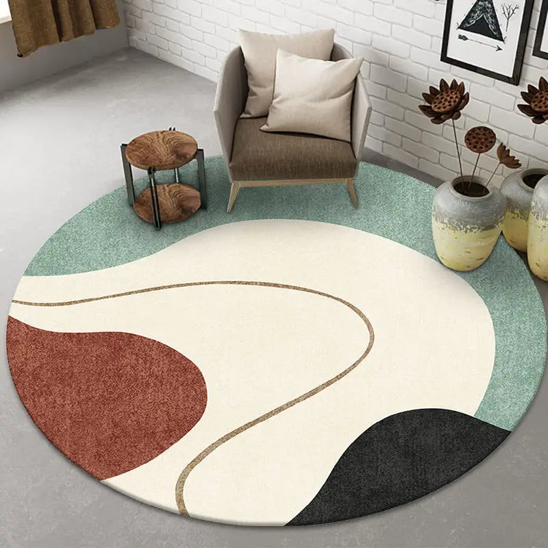 Modern Round Luxury Carpet
