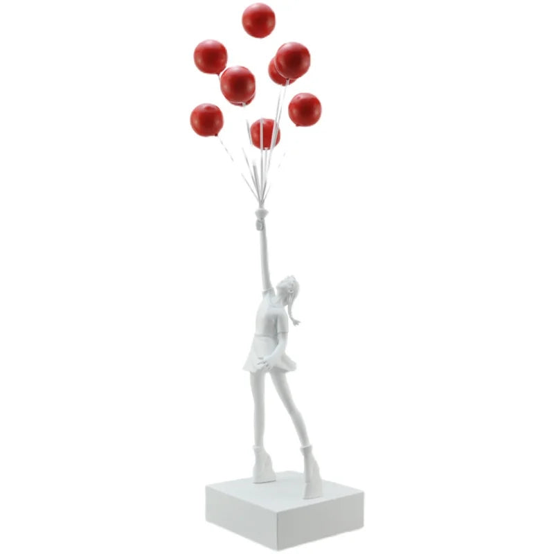 Banksy Balloon Girl Sculpture