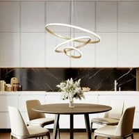Luxury Stylish Chandelier - LED Dimmable 20-60cm Multi-Ring