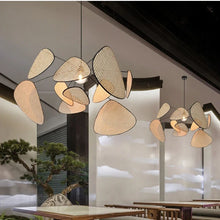 Handwoven Rattan Designer Chandelier