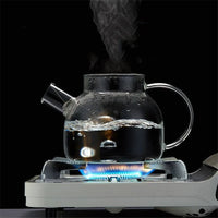 Transparent Borosilicate Glass Pitcher - Heat Resistant