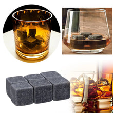Six-Piece Reusable Whiskey Stone Set