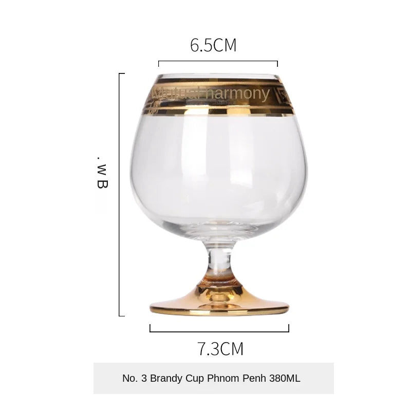 European Crystal Brandy Snifter