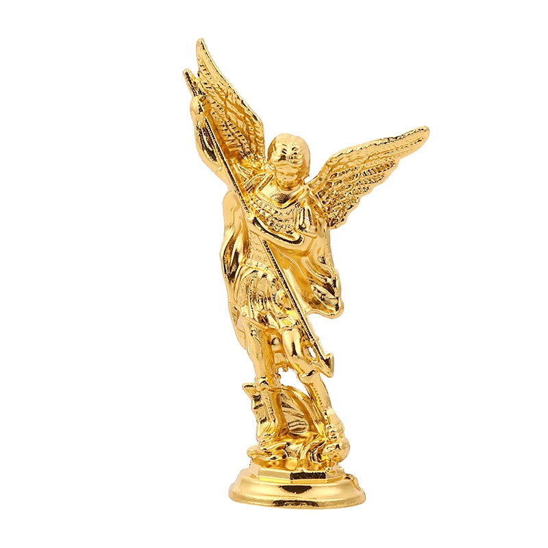 The Archangel Michael Figurine - Premium Resin Religious Sculpture