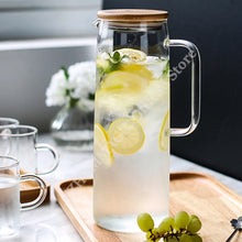 Large Glass Water Serving Pitcher