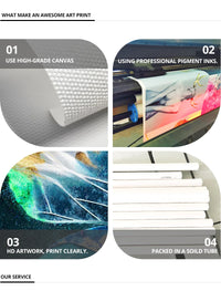 Nordic Coffee Bar Sign - Canvas Wall Art Print