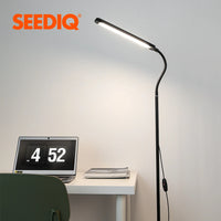 12V USB LED Floor Lamp - Adjustable Dimmable Aluminum Reading Light