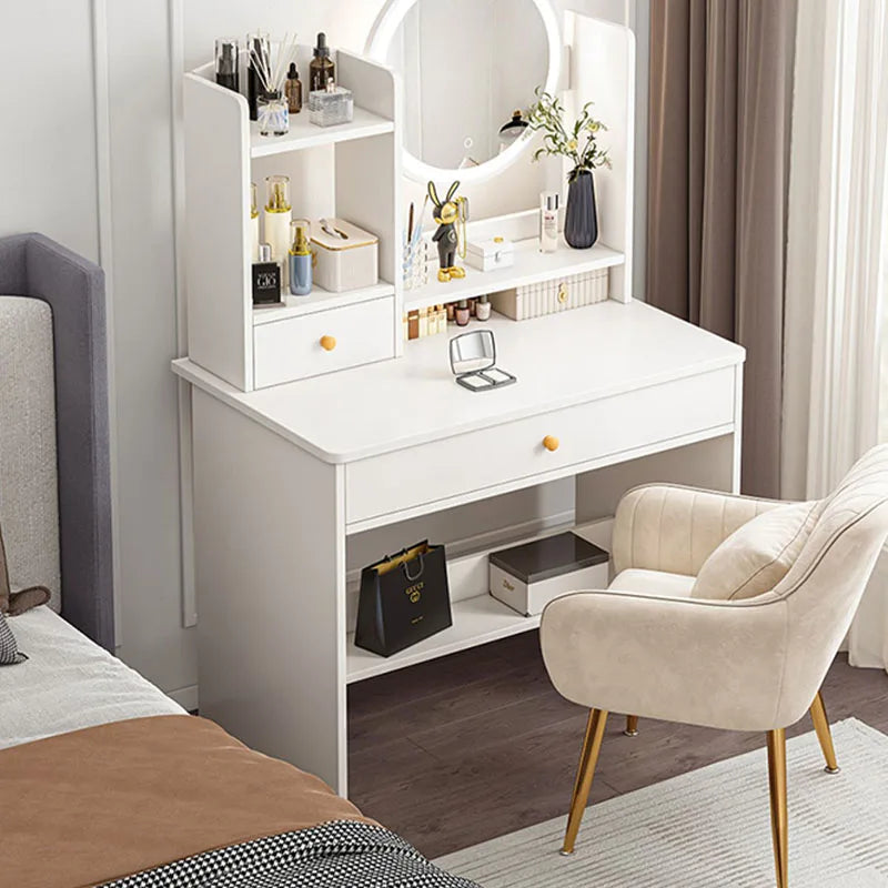 Classic Mirror Dressing Table Set