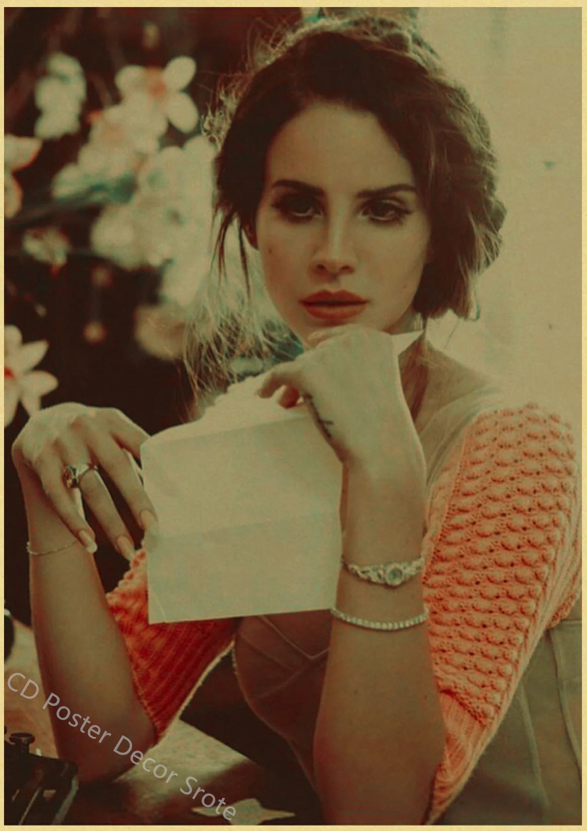 Lana Del Rey Poster - Canvas Wall Art Music Print