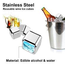 Reusable Stainless Whiskey Chilling Cubes