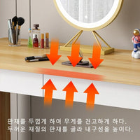 Minimalist Gaming Desk - Sleek Wood Design with Storage