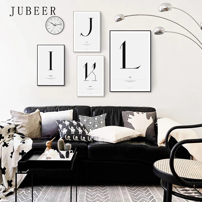 Quote Words Nordic Style Canvas Poster - Inspirational Wall Art