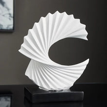 Abstract Modern Resin Sculpture