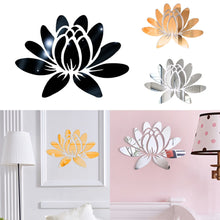 Lotus Acrylic Mirror Decal