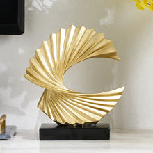 Abstract Modern Resin Sculpture