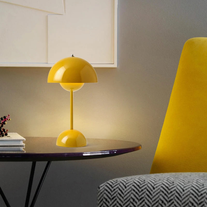 Chrome LED Work Desk Lamp