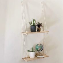 Rustic Swing Wood Floating Shelves