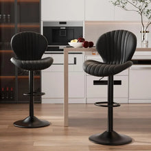 Adjustable Swivel Metal Barstool