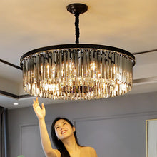 Two-Layer Crystal LED Chandelier