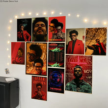 The Weeknd Retro Canvas Poster